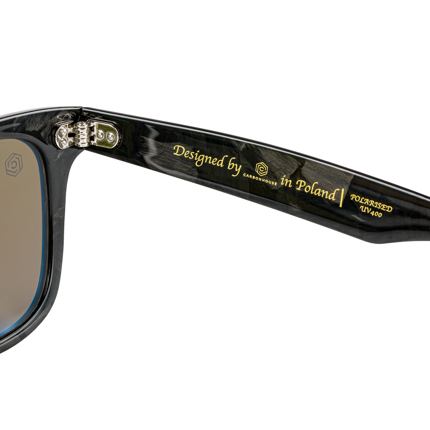 Carbonowe Okulary Forged Gloss Blue Lenses by CarbonHouse