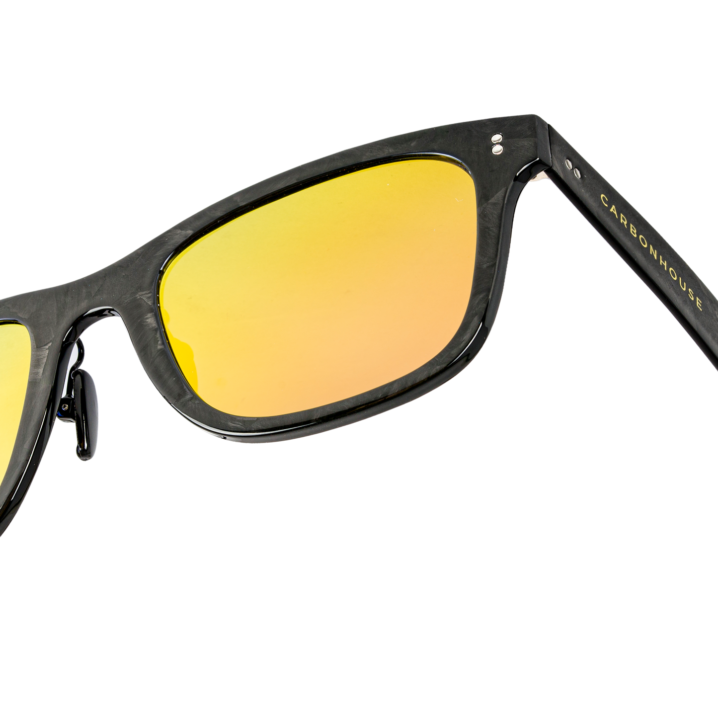 Carbon Glasses Forged Gloss Orange Lenses by CarbonHouse