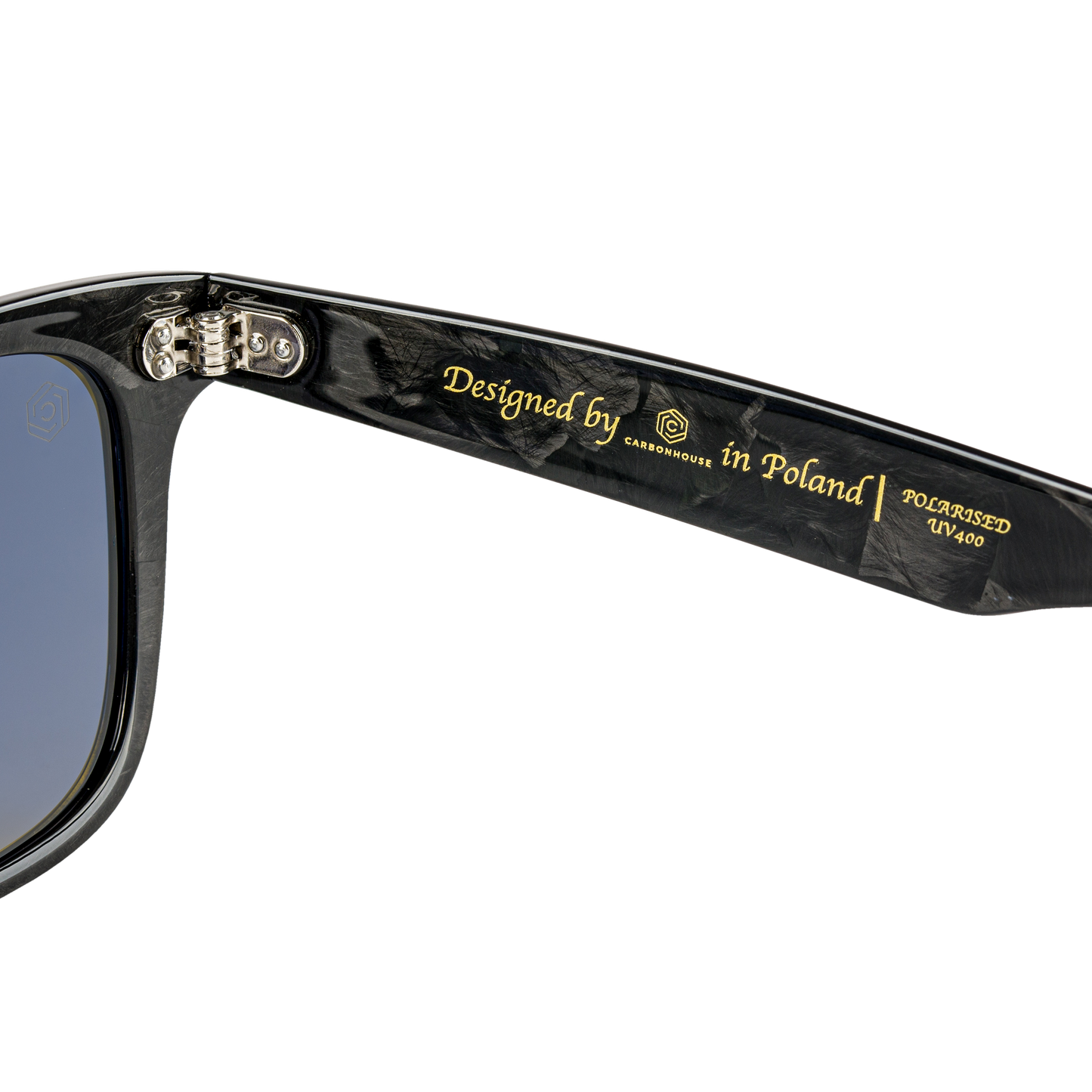 Carbon Glasses Forged Gloss Orange Lenses by CarbonHouse