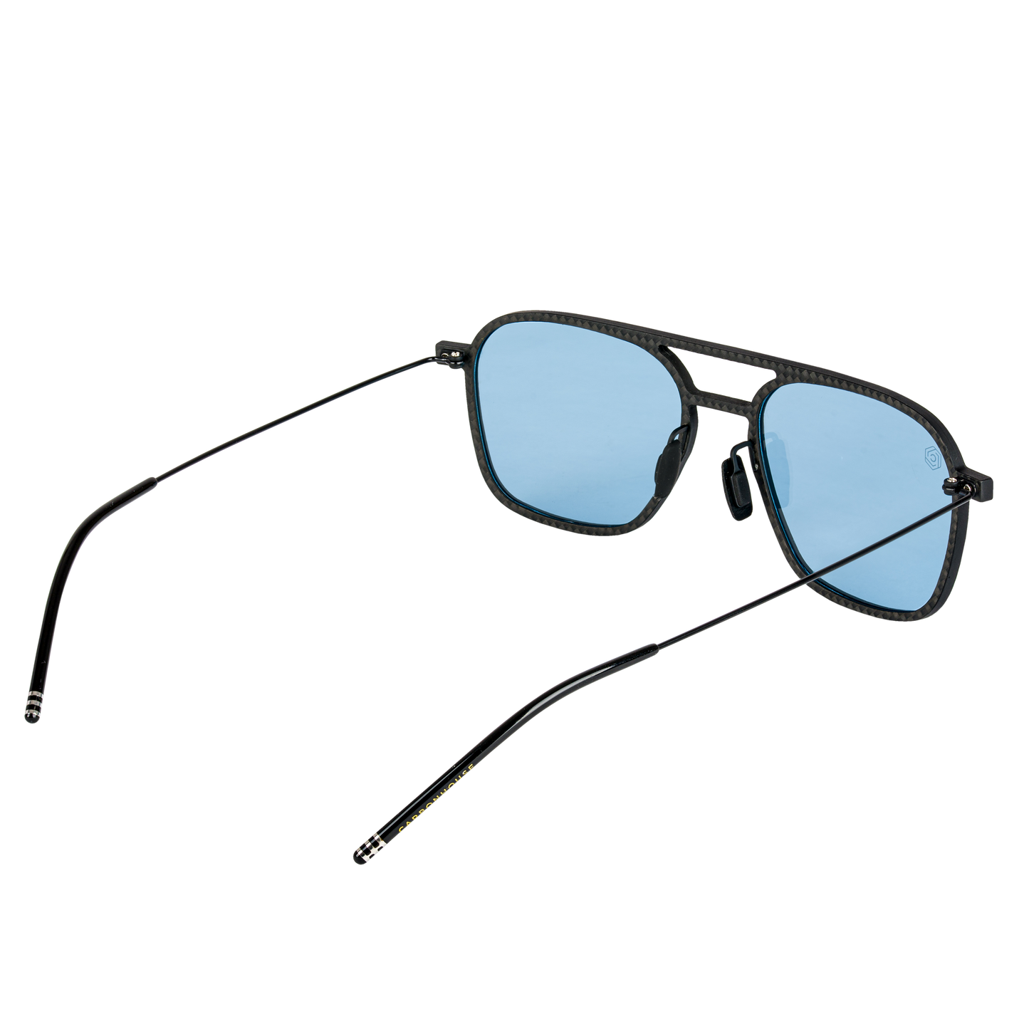 Carbonowe Okulary Slim Matt Blue Lenses by CarbonHouse