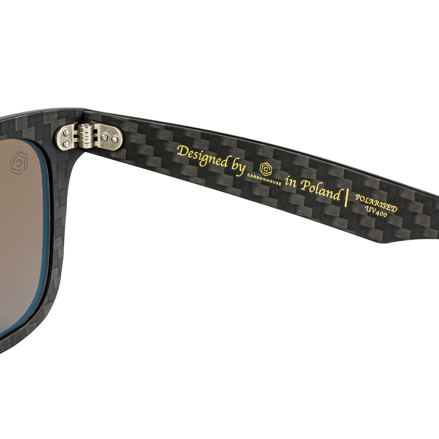 Carbonowe Okulary Matt Blue Lenses by CarbonHouse