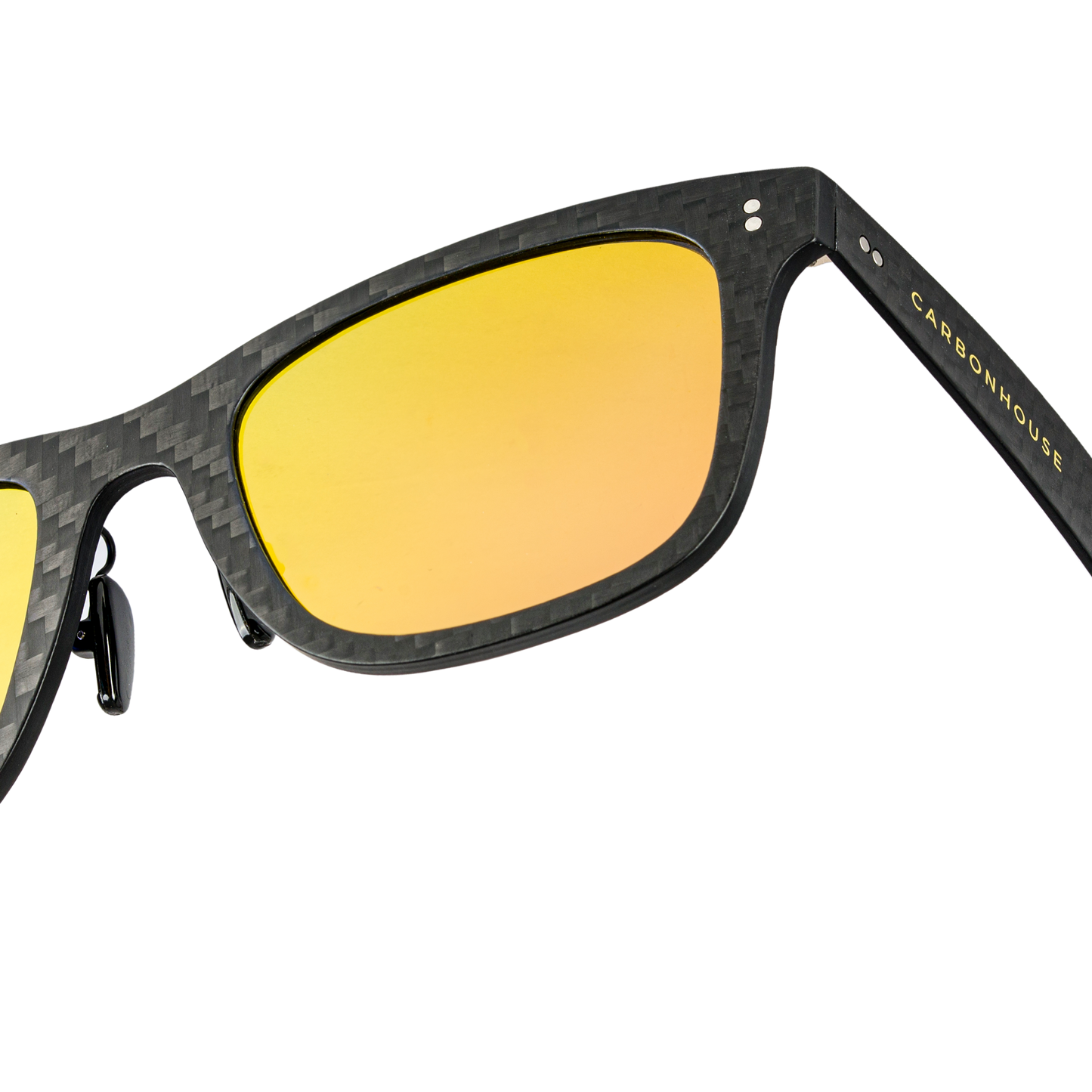 Carbonowe Okulary Matt Orange Lenses by CarbonHouse