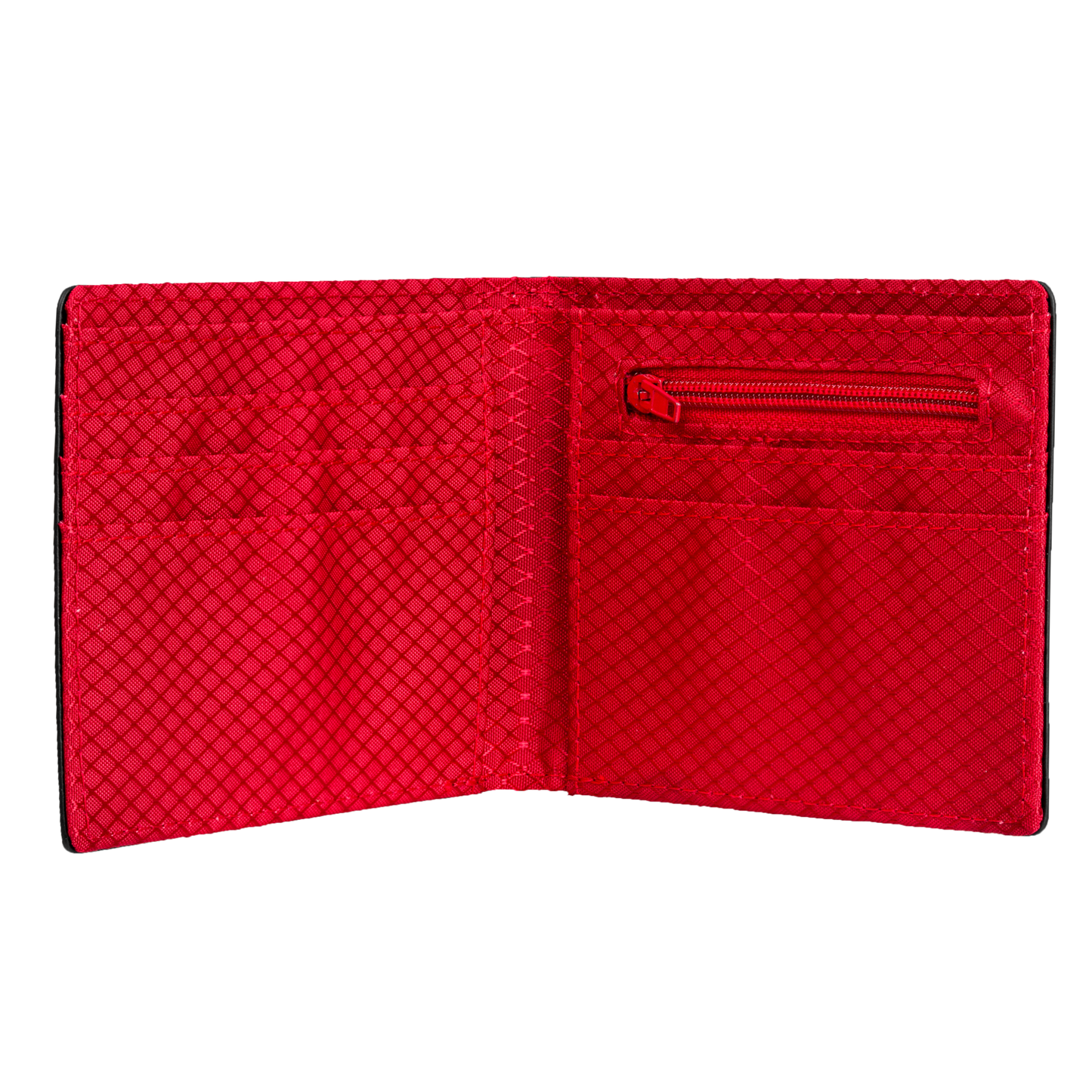 Slim Carbon Wallet Red Interior CarbonHouse