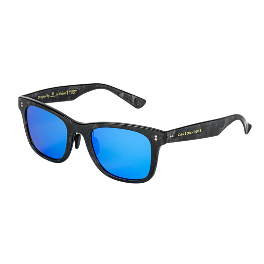 Carbon Glasses Forged Gloss Blue Lenses by CarbonHouse 