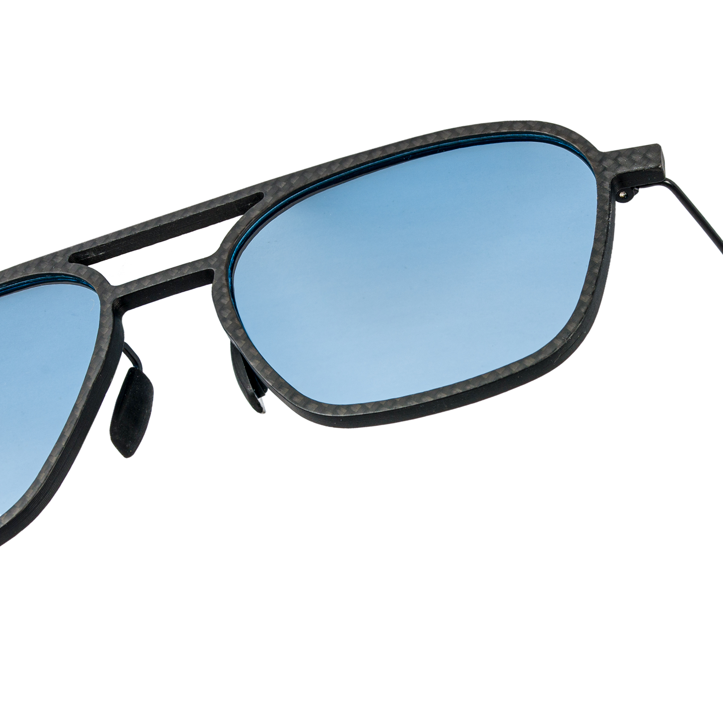 Carbonowe Okulary Slim Matt Blue Lenses by CarbonHouse