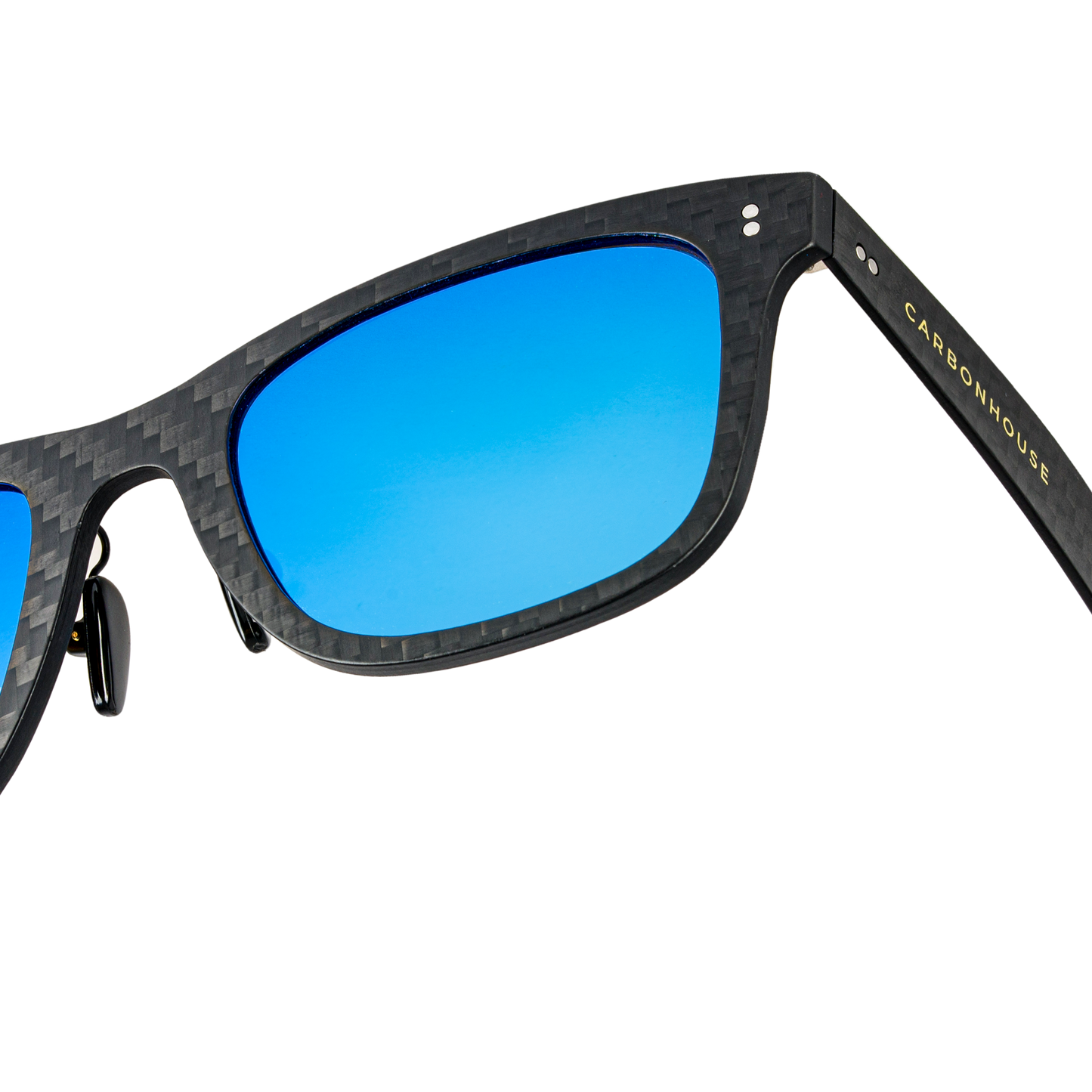 Carbonowe Okulary Matt Blue Lenses by CarbonHouse