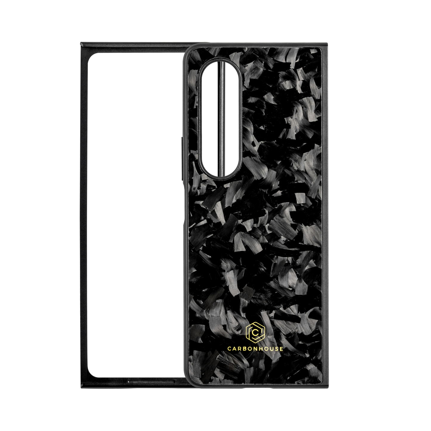 Samsung Galaxy Z Fold 5 – Real Forged Carbon Fiber Phone Case