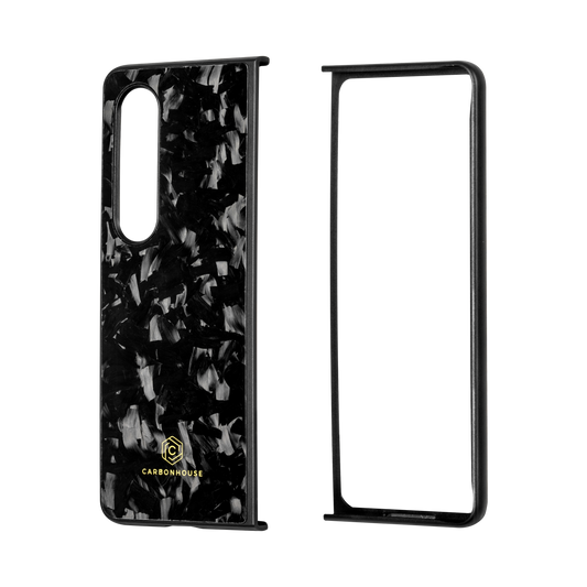 Samsung Galaxy Z Fold 4 – Handyhülle aus echter geschmiedeter Kohlefaser 